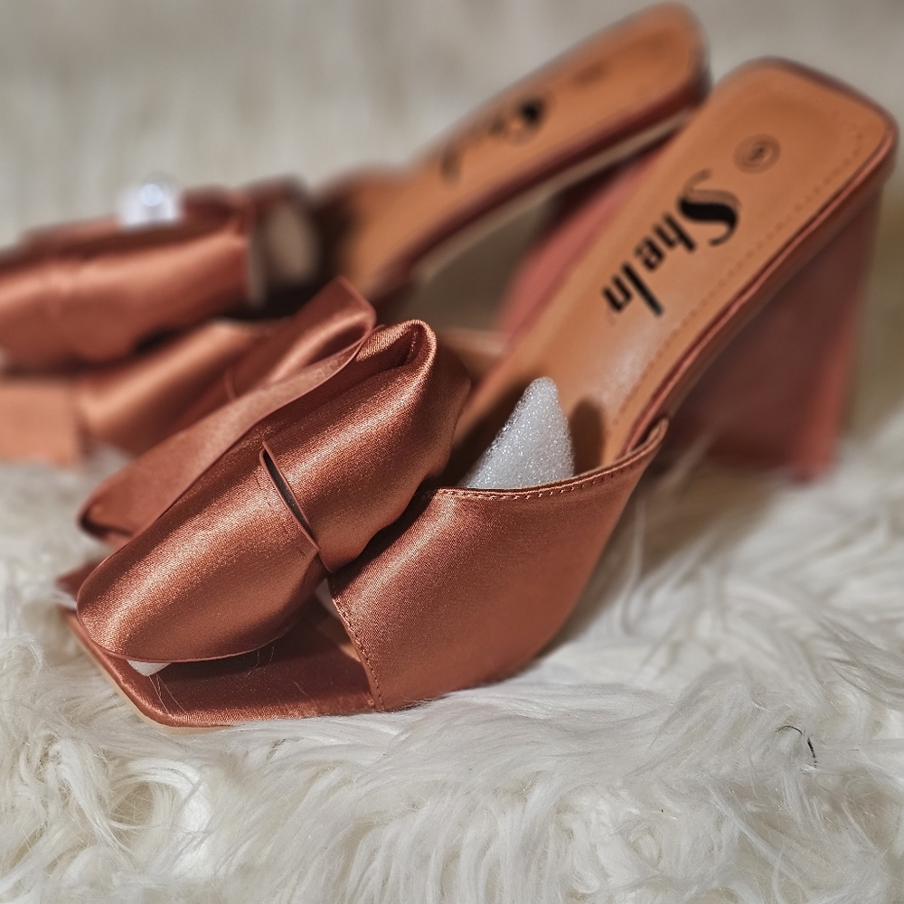 Slip on high heels